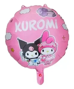 Globo Personaje Kuromi y Melody 18" x1